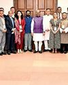लोकसभा स्पीकर ने प्रतिभागियों का संसद भवन में किया जोरदार स्वागत लोकसभा स्पीकर ने प्रतिभागियों का संसद भवन में किया जोरदार स्वागत2