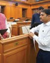 बजट सत्र के लिए दिल्ली विधानसभा तैयारए अध्यक्ष विजेंद्र गुप्ता ने सदन की व्यवस्थाओं का लिया जायजा6
