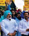 पंजाब में नायब सिंह सैनी के दौरे के दौरान आप का तीखा विरोध16