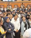दिल्ली विधानसभा में कश्मीर युवा विनिमय कार्यक्रम के तहत जम्मू-कश्मीर के 110 छात्रों का किया स्वागत दिल्ली विधानसभा में कश्मीर युवा विनिमय कार्यक्रम के तहत जम्मू-कश्मीर के 110 छात्रों का किया स्वागत16