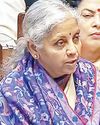 भारत में वर्तमान में दोहरी चुनौती : वित्त मंत्री भारत में वर्तमान में दोहरी चुनौती : वित्त मंत्री48