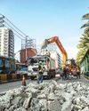 Infrastructure spending falls 40%2