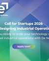 Edge Innovation Hub opens 2026 call for industrial startups Edge Innovation Hub opens 2026 call for industrial startups60