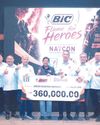 BIC Philippines campaign supports volunteer firefighters56