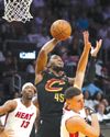 Cavs sweep Heat, cruise into second round Cavs sweep Heat, cruise into second round
