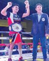 Cebuano fighting cop falters in WBF title bid Cebuano fighting cop falters in WBF title bid26