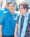 Former VP Leni, Leila meet in Naga7