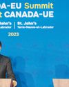 Trudeau, EU leaders talk Ukraine, climate at Canada summit Trudeau, EU leaders talk Ukraine, climate at Canada summit15