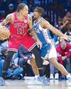 BULLS BUCK EMBIID'S GIANT EFFORT, SNAP SIXERS' STREAK BULLS BUCK EMBIID'S GIANT EFFORT, SNAP SIXERS' STREAK20