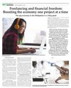 Freelancing and financial freedom: Boosting the economy one project at a time