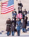 Jimmy Carter briefly unites US as presidents attend funeral