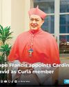 Cardinal David asks what people expect from next pope Cardinal David asks what people expect from next pope