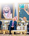 Saudi crown prince welcomes Trump to kingdom Saudi crown prince welcomes Trump to kingdom27