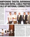 CHAMPIONING 'DIGITAL BAYANIHAN': INFINIVAN AND ROYAL CABLE PARTNER TO SCALE UP NATIONAL CONNECTIVITY45