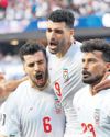 Iran scores a draw that feels like a win Iran scores a draw that feels like a win44