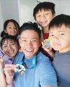 FOR DREW ARELLANO, DAD OF FIVE, HAPPINESS IS A CHOICE65