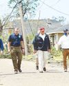 Trump Tours Parts Of Louisiana, Texas Hit By Hurricane Laura