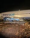 Passengers injured as 737 skids off runway in Senegal