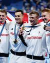 Team GB retain freestyle relay title for first pool gold