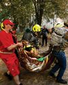 Child dies as Russian bomb hits playground in Kharkiv