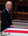 Biden hails 'strength of character' in Carter tribute