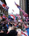 Arrests as Tommy Robinson supporters invade Stand Up to Racism counter-protest