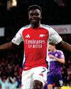 Saka makes fairytale return to secure win for Gunners17
