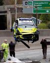 Seven police injured after chase ends in five-car crash The Independent