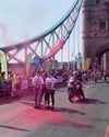 Gaza protest paint stunt disrupts London Marathon The Independent