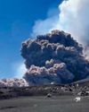 Tourists flee Etna eruption Tourists flee Etna eruption