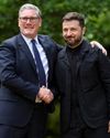 Zelensky and Starmer agree closer arms production ties9