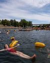 Parisians swim in the Seine after century-old ban lifted15