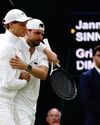 Dimitrov distraught as he retires leading Sinner 2-018
