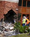 Pensioners die after stolen car crashes into care home8