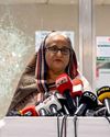Ousted Hasina refuses to apologise for protest dead Ousted Hasina refuses to apologise for protest dead8