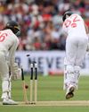Wickets tumble as England take control of opening Test Wickets tumble as England take control of opening Test17