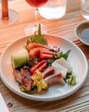 At the table This sushi spot is flippin' off the scale