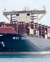 World's largest fuel-efficient container ship MSC Turkiye docks at Vizhinjam40