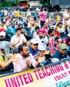 Over 400 jobless Bengal school employees block Kolkata road14