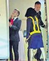 'Squabble' with wife; Macron claims horseplay1