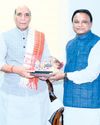 Majhi holds talks with Rajnath3
