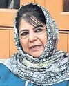 Mehbooba seeks dignified return of Kashmiri Pandits42
