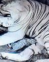 White tigress gives birth to 2 cubs9