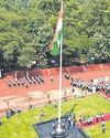 175th monumental National Flag unfurled at Kasia mines by Flag Foundation of India16