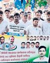 NSUI protests for free student transport9