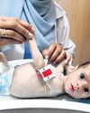 On Gaza malnutrition ward, a child’s arm as wide as mother’s thumb42