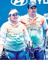 India’s mixed team tops compound qualification55