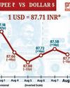 ₹ logs worst losing streak in 6 months on US tariff woes47