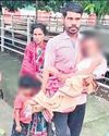 Cops rescue couple with seven-yr-old daughter21