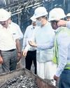 H&UD min visits Varanasi waste-to-charcoal plant20